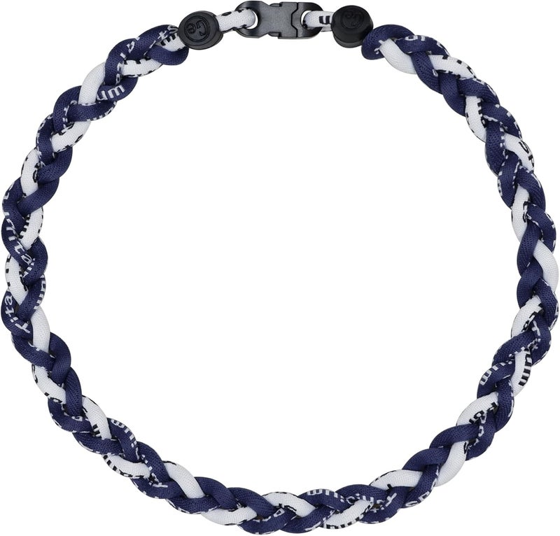 SUPBOMM Baseball Rope Necklaces, League Team Colors Braided Necklace, Baseball Team Gifts - Image 1